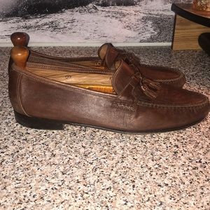 Allen Edmonds soft leather shoes.